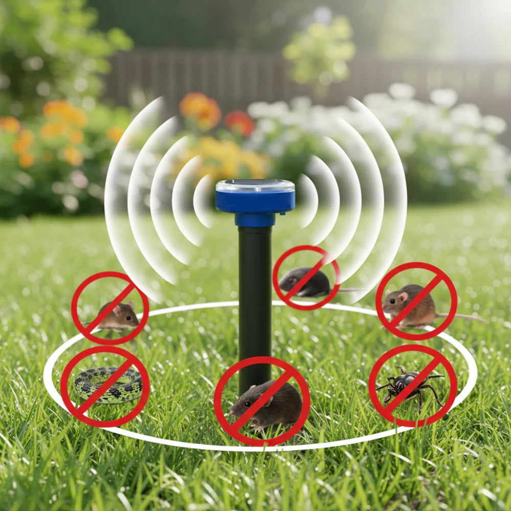 Monitex™ Protezione Giardino - Dì Addio per Sempre a Talpe, Arvicole, Serpenti, Roditori e Altri Parassiti