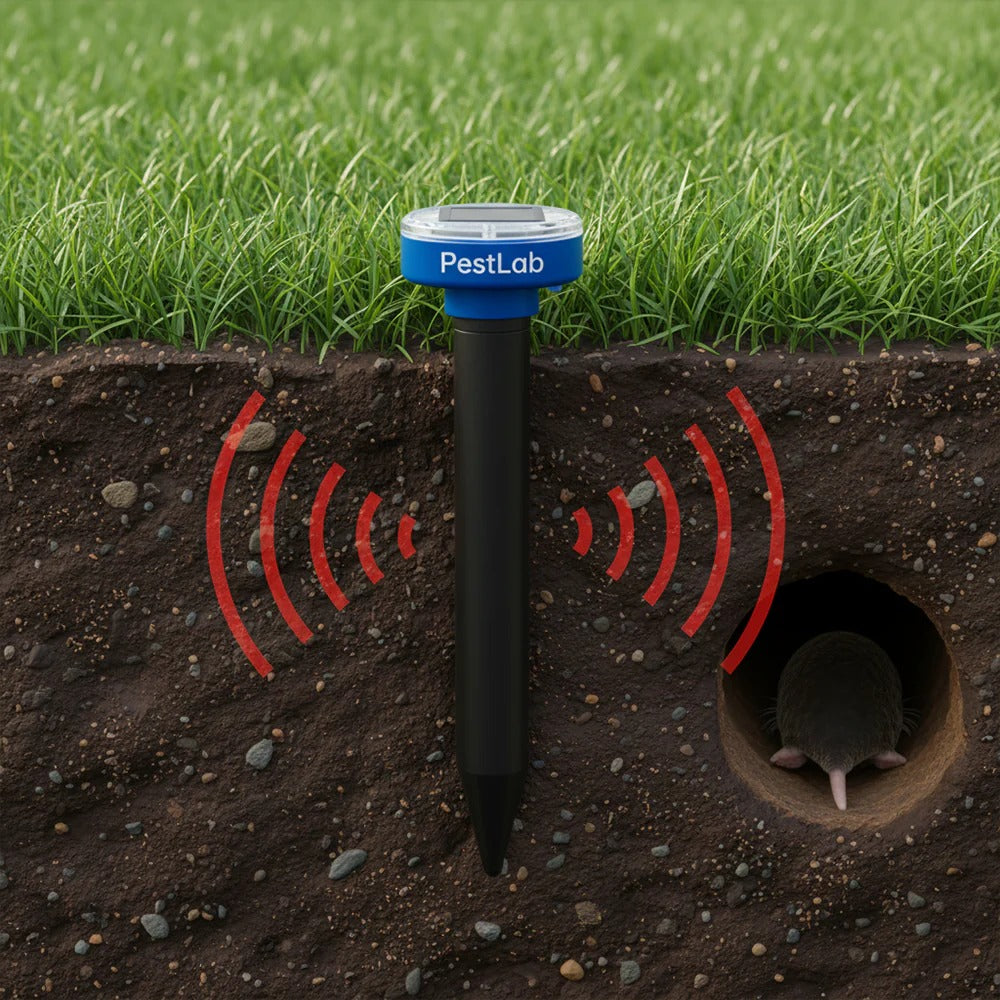 Monitex™ Protezione Giardino - Dì Addio per Sempre a Talpe, Arvicole, Serpenti, Roditori e Altri Parassiti