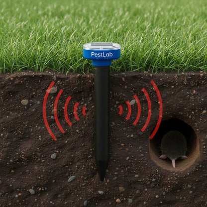Monitex™ Protezione Giardino - Dì Addio per Sempre a Talpe, Arvicole, Serpenti, Roditori e Altri Parassiti